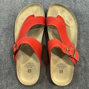 White Mountain Carly Footbed Sandal - Size 9